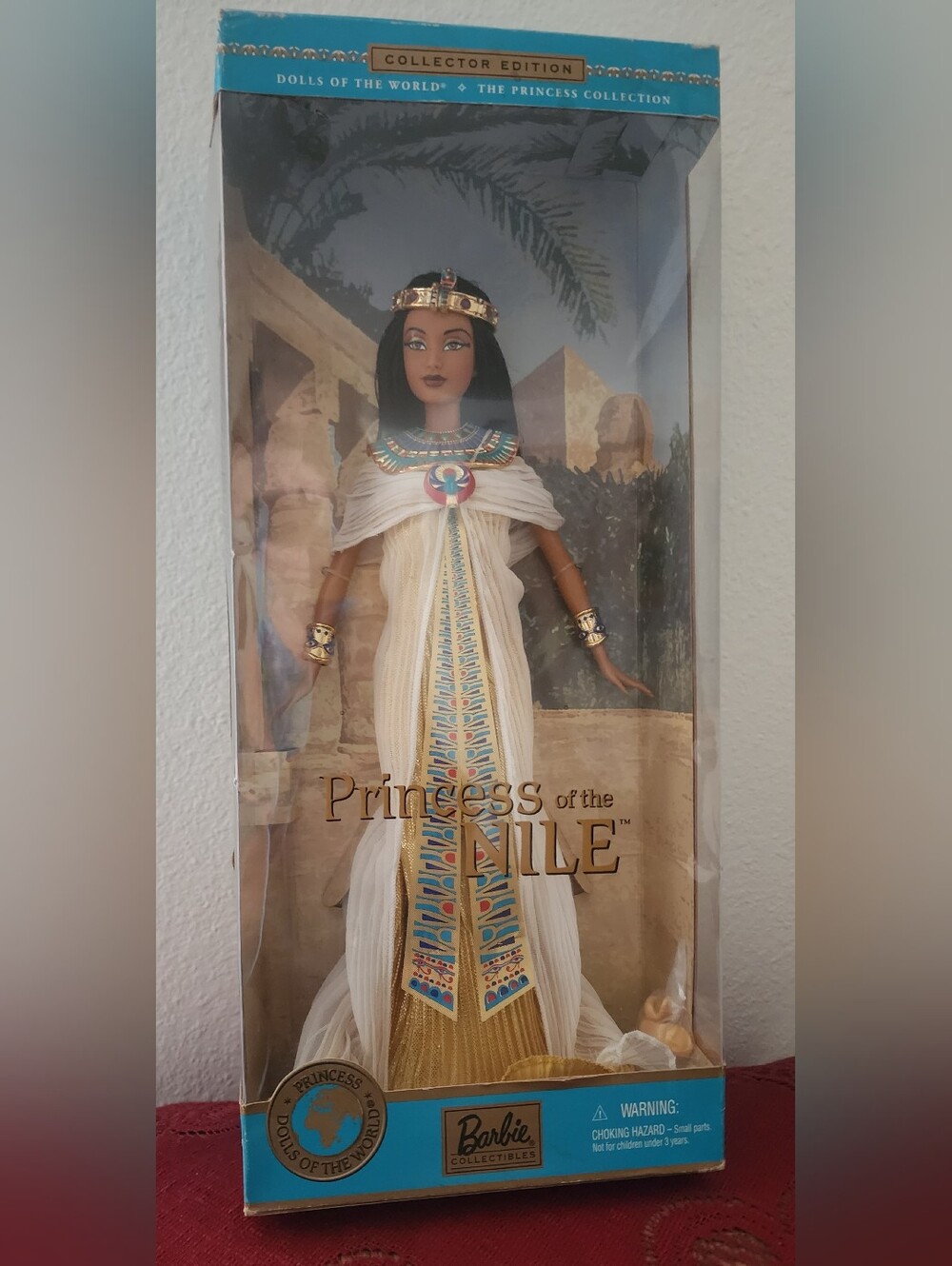 Princess Of The Nile 2001 Egypt Dolls Of The World Mattel Collector Barbie-NEW!